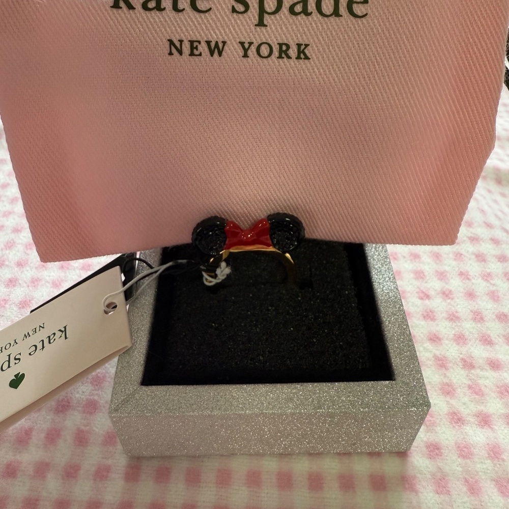 Kate Spade x Minnie Mouse Disney collab ring - Picture 4 of 7